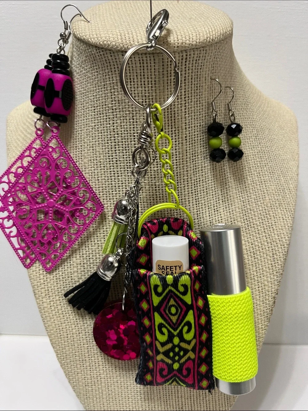 Made in USA bright neon
